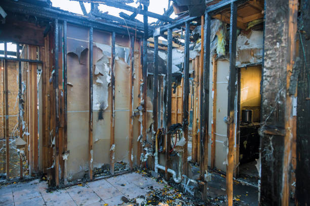 Professional Emergency Fire Cleanup technician working in Riegelsville, PA